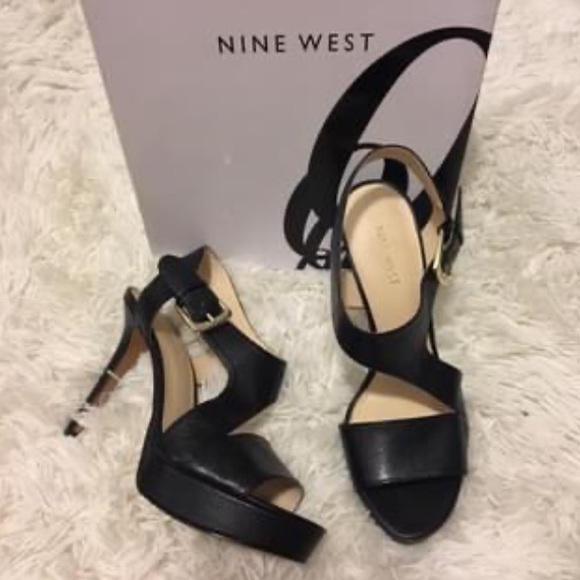 NWT Nine West Leather Heels - Picture 1 of 6